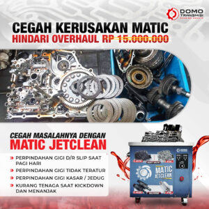 Matic Jet Clean di Dokter Mobil