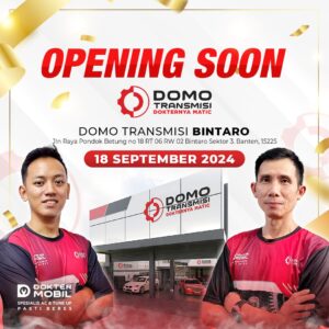 domo transmisi buka cabang di bintaro