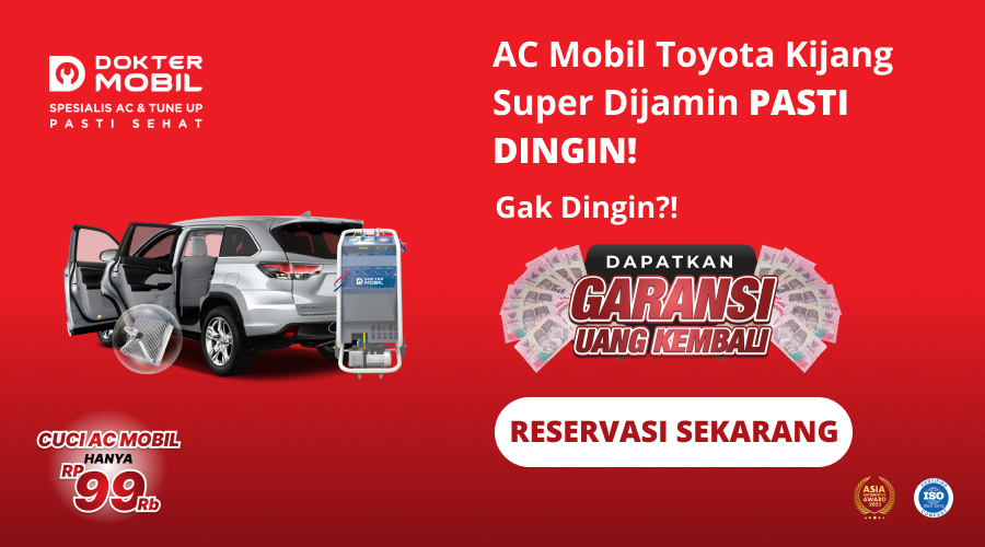 Service AC Mobil Toyota Kijang Super Pademangan