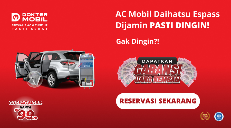 Service AC Mobil Daihatsu Espass Koja